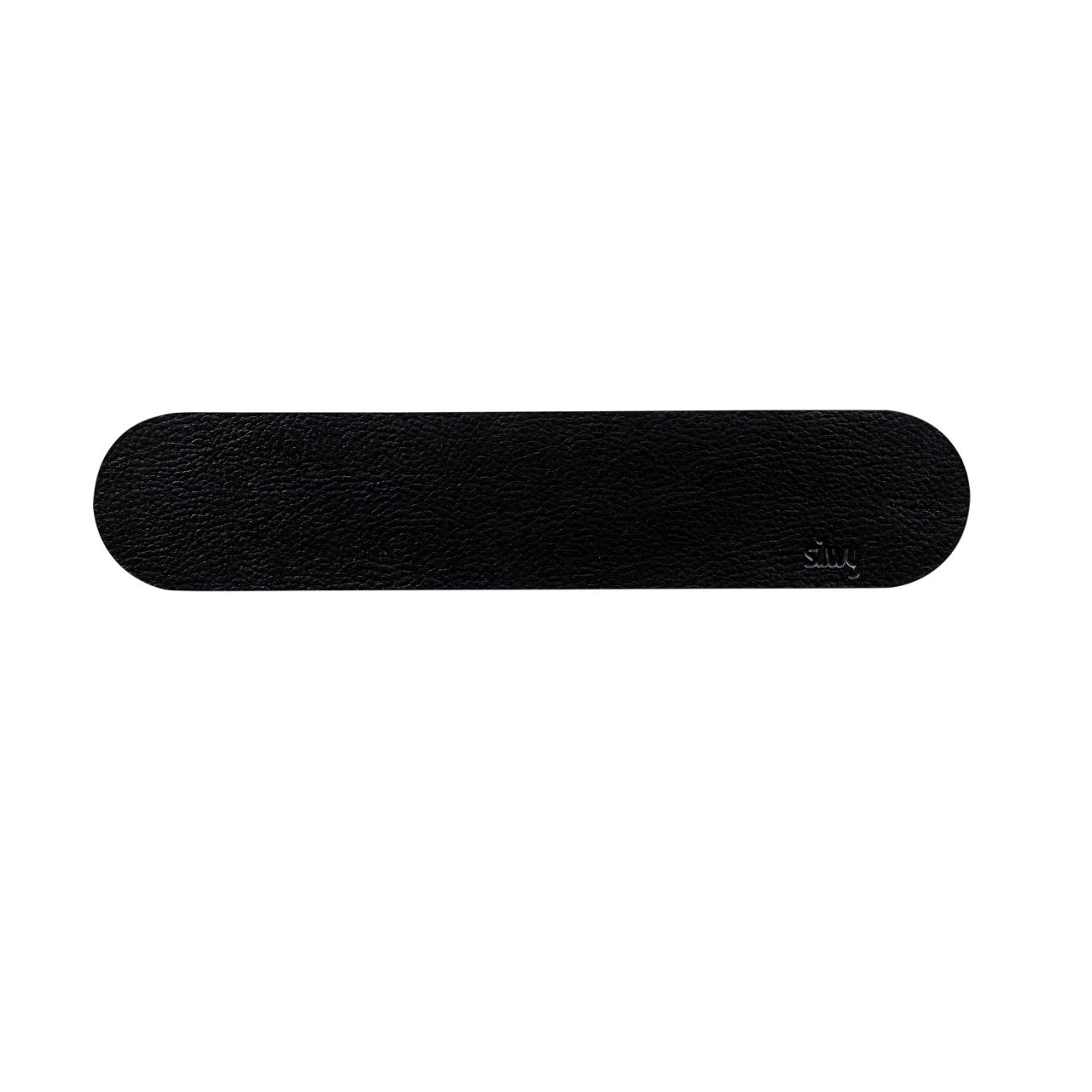 SILWY Metall-Leiste 25 cm "black" für Gläser, Pins & Haken